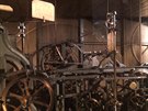Tak vypad� p��sn� st�e�en� stroj olomouck�ho orloje.