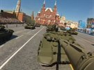 Vojenská pehlídka v Moskv. (9. kvtna 2015)