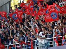 Fanouci Paris St. Germain bhem duelu s Montpellierem