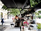V Brn se objevila nová pojízdná prodejna kávy - Basta Coffe (18.5.2015).