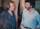 Jan Němec a Eric Clapton na archivním snímku