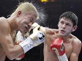 BOX. Boxerský duel mezi Jamiem McDonnellem a Tomoki Kamedou v texaském Hidalgu....
