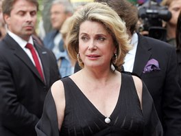 Catherine Deneuve na 40. filmovém festivalu v Karlových Varech (8. ervence...