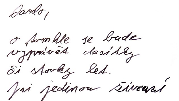 Vzkaz Jarom�ru J�grovi od moder�tora Libora Bou�ka