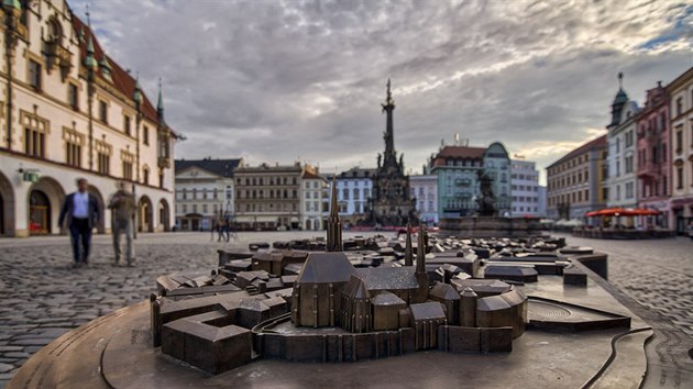 Jeden ze snímk pouitých pro nový spot Olomouc Without Motion od olomouckého...