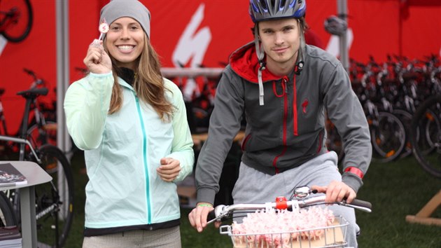 Eva Samkov na BikeFestivalu Praha