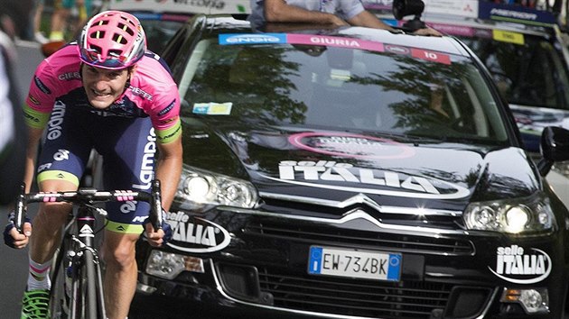 Jan Polanc m pro vhru v pt etap Giro dItalia.