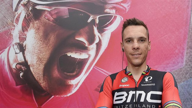 Philippe Gilbert na startu est etapy Gira