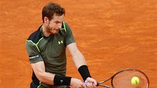 Andy Murray ve finále na turnaji v Madridu.