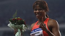 Nigerijská sprinterka  Blessing Okagbareová-Ighoteguonorová ovládla na...