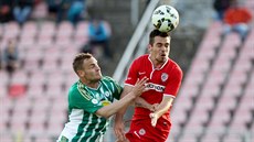 Momentka ze zápasu Brno - Bohemians