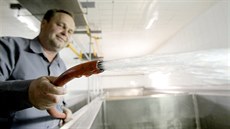 Sládek �ernohorského pivovaru Vlastimil Zedek má obavy, aby s dodávkami vody...