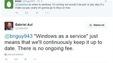 Windows 10 budou asi poslední Windows, za které budete platit