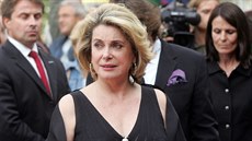 Catherine Deneuve na 40. filmovém festivalu v Karlových Varech (8. ervence...