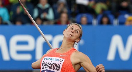 Barbora potáková pi svém dosud posledním startu na Zlaté trete v roce 2015. 