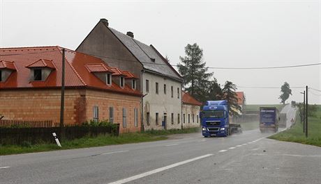 Bývalá formanská hospoda U Andla na hlavním silniním tahu z Jihlavy na Víde....