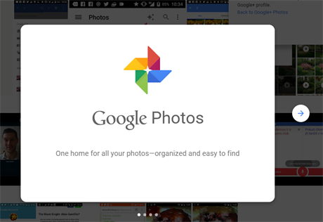 Úvod do nové webové aplikace Google Photos