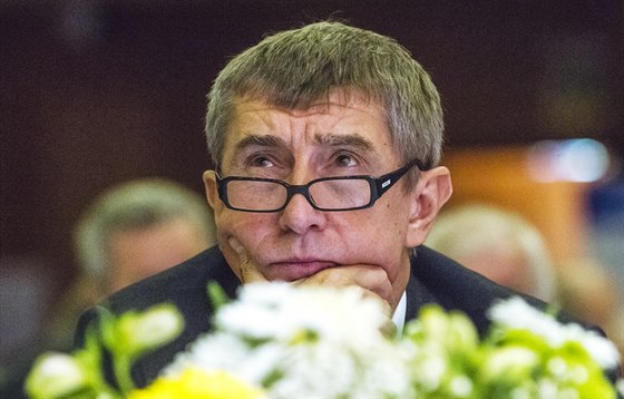 Ministr financí Andrej Babi na XXVII. Snmu Hospodáské komory R (28. kvtna...