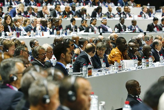 Delegáti na volebním kongresu FIFA 2015