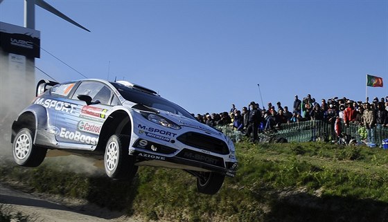 Ott Tänak pi loské Portugalské rallye - ilustraní foto.