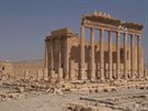 Video islamist, na kterém jsou památky v Palmýe nepokozené