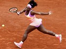 Americká tenistka Serena Williamsová hraje ve druhém kole Roland Garros.