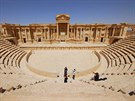 Divadlo v antické Palmýe, kde Islámský stát popravuje civilisty (archivní...