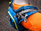 TEST: Camelbak Ultra 10 - Na ramenou nalezneme stahovac popruhy zajiujc...