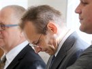 Jan Pohnek (uprosted) ped pátením jednáním Obvodní soud pro Prahu 1. (29....