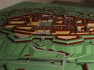 Model pevnosti Josefov v mítku 1:300