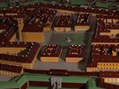 Model pevnosti Josefov v mtku 1:300.