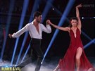 Val Chmerkovskiy a Rumer Willisová v 20. ad show Dancing With The Stars
