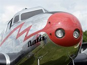Zrekonstruovaný historický letoun Lockheed Electra 10A Jana Antonína Bati...