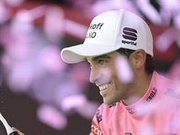 Alberto Contador po osmnct etap Gira navil svj nskok a neetil...