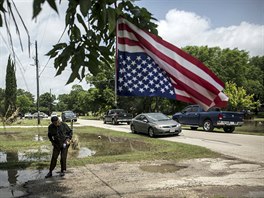 USA, Texas, povodn