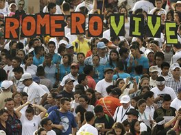 V Salvadoru byl blahoeen arcibiskup Óscar Romero, zavradný v roce 1980 za...