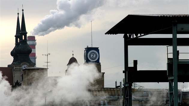 Are�l brn�nsk� tov�rny Zbrojovka t�sn� p�ed dra�bou v roce 2007