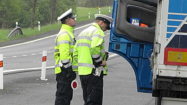 Policisté se při poslední akci zaměřili na řidiče nákladních a dodávkových vozidel.