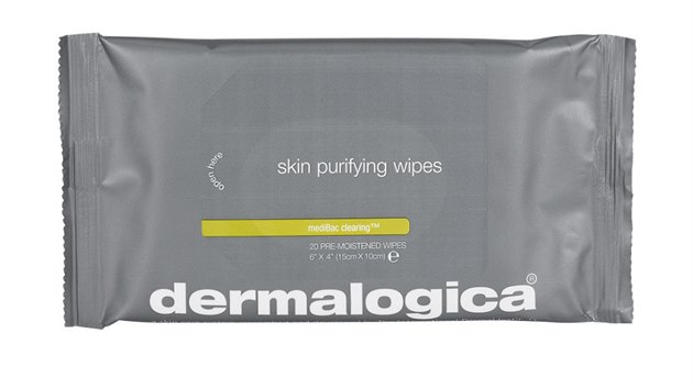 istic pleov ubrousky MediBac Skin Purifying Wipes s kyselinou salicylovou pro pirozenou exfoliaci a uvolnn ucpanch pr, Dermalogica, 539 korun