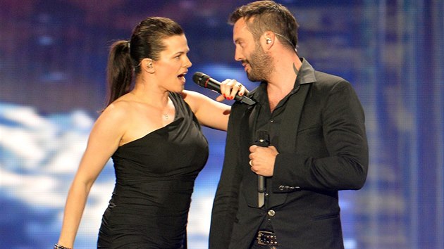 Eurovize 2015 - Marta Jandová a Václav Noid Bárta vystoupili na druhém semifinálovém večeru