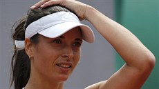 Petra Cetkovská na Roland Garros.
