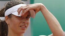 Petra Cetkovská na Roland Garros.