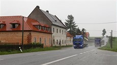 Bývalá formanská hospoda U And�la na hlavním silni�ním tahu z Jihlavy na Víde�....