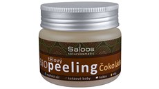 Tlový bio peeling okoláda s moskou solí, olejem a kakaovými boby, Saloos,...
