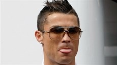 Velkou cenu Monaka formule 1 navtívil i fotbalista Cristiano Ronaldo.