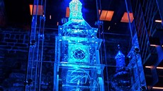 Na první pohled návtvníky zaujme svtelná show.