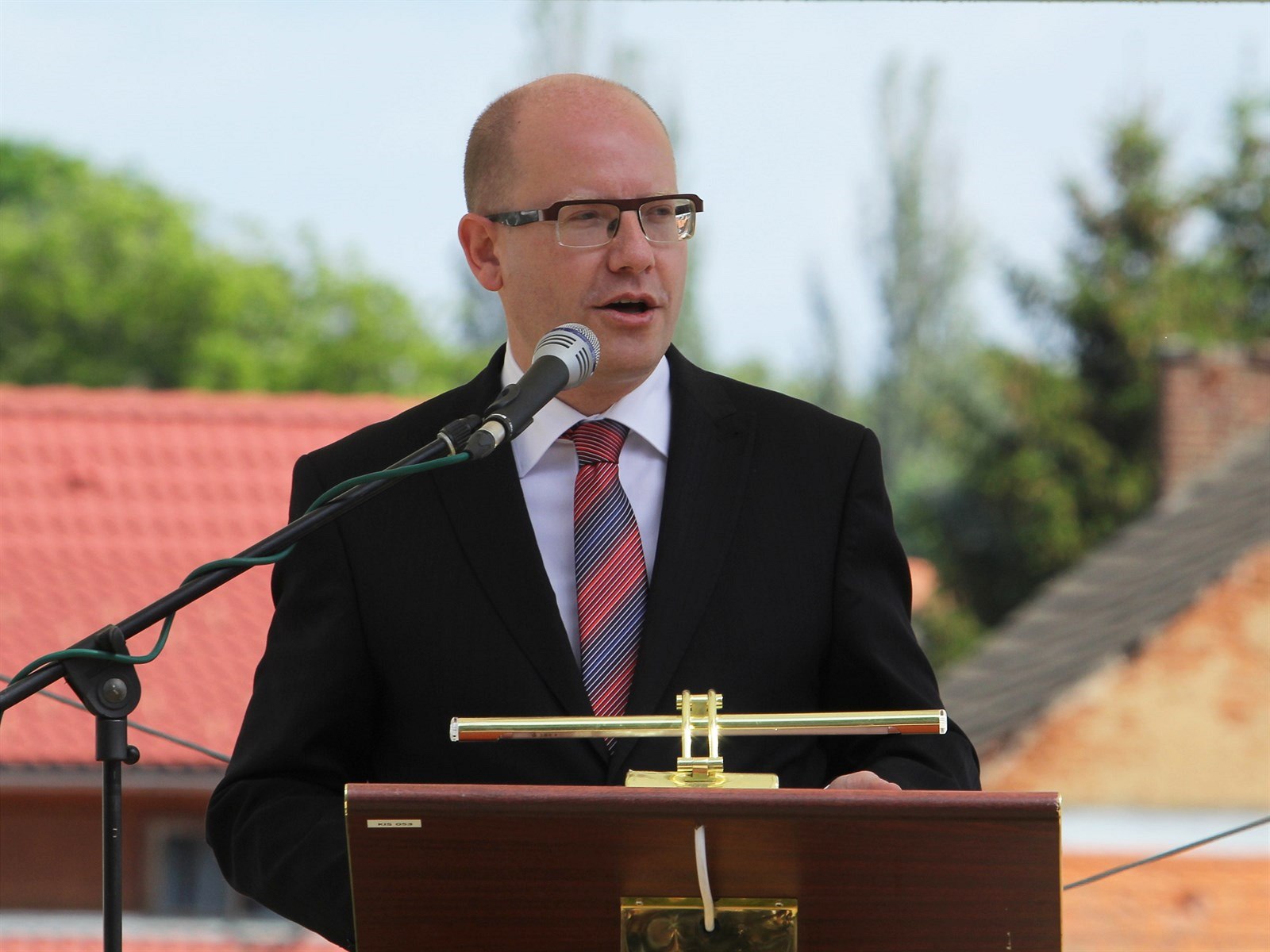 Premiér Bohuslav Sobotka