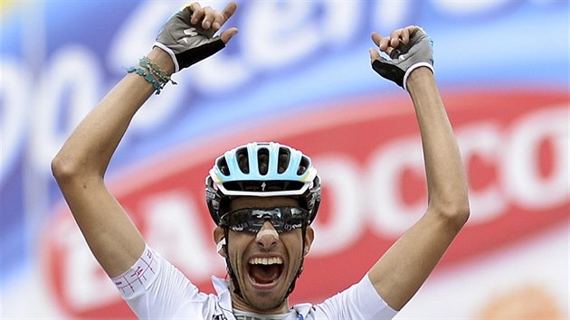 Fabio Aru slav triumf ve 20. etap Gira.