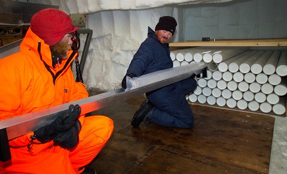 Antarktida nabízí ideální podmínky pro skladování vzork horských ledovc.