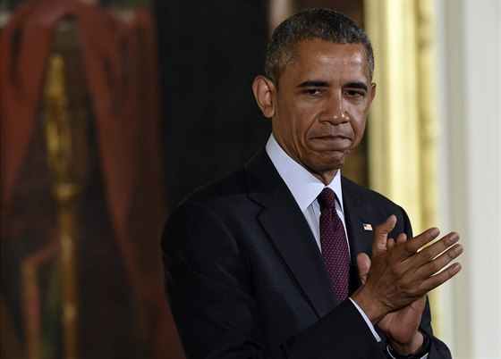 Barack Obama pi pedávání Medailí cti (2. ervna 2015)